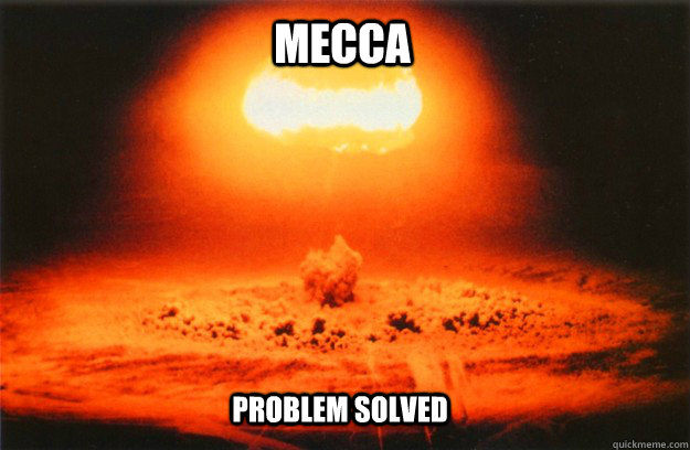 Mecca problem solved - Mecca problem solved  Mecca