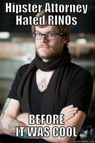 HIPSTER ATTORNEY HATED RINOS BEFORE IT WAS COOL Hipster Barista