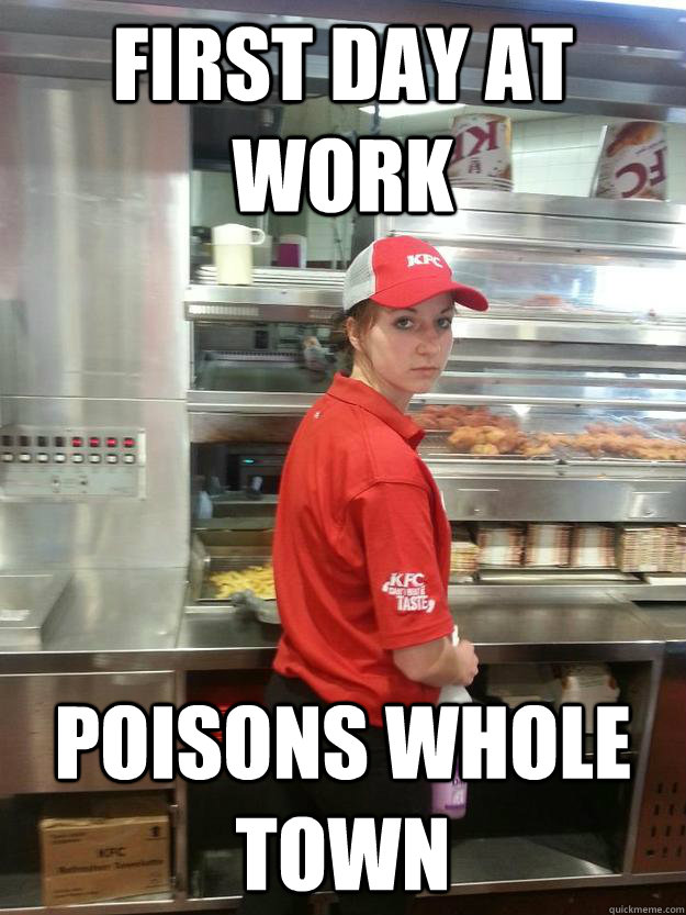 First day at work Poisons whole town - First day at work Poisons whole town  Misc