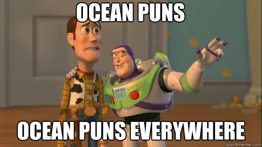 ocean puns ocean puns everywhere  Everywhere