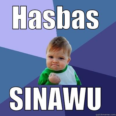 HASBAS SINAWU Success Kid