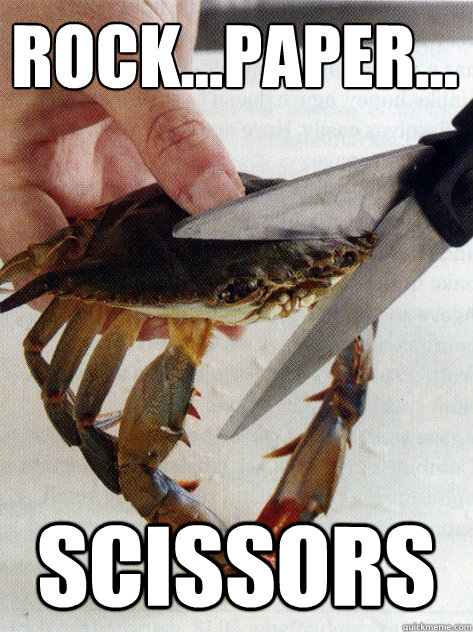 Rock...paper... scissors - Rock...paper... scissors  Optimistic Crab