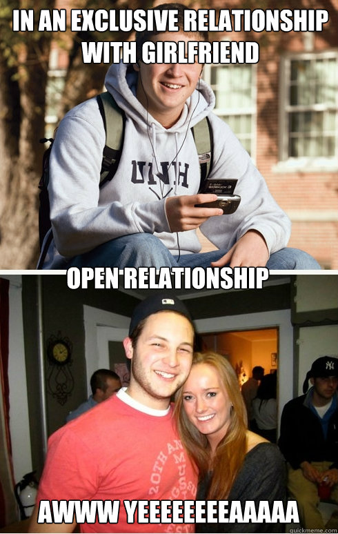 in an exclusive relationship with girlfriend open relationship AWWW YEEEEEEEEAAAAA - in an exclusive relationship with girlfriend open relationship AWWW YEEEEEEEEAAAAA  1 month later