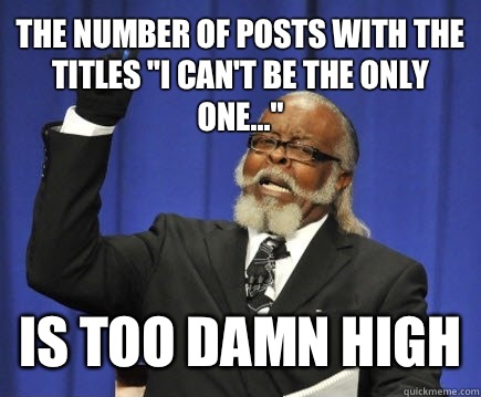 The number of posts with the titles 