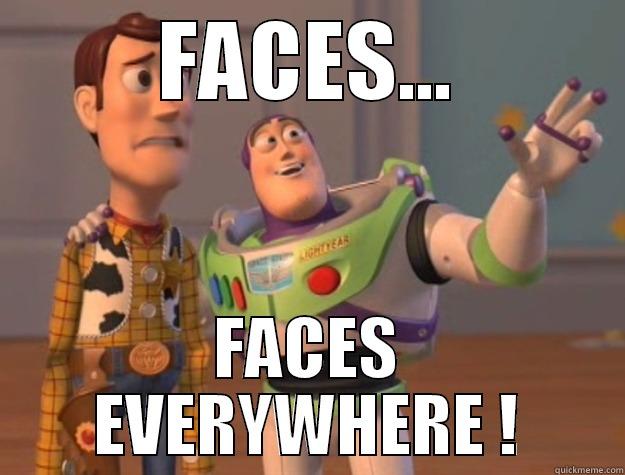 FACES... FACES EVERYWHERE ! Toy Story
