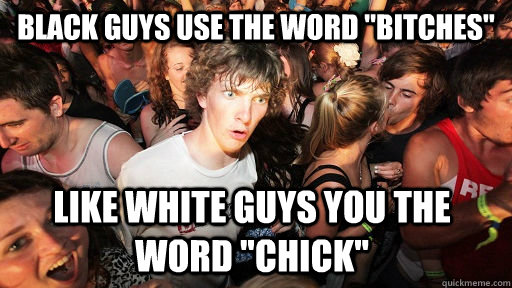 Black guys use the word 