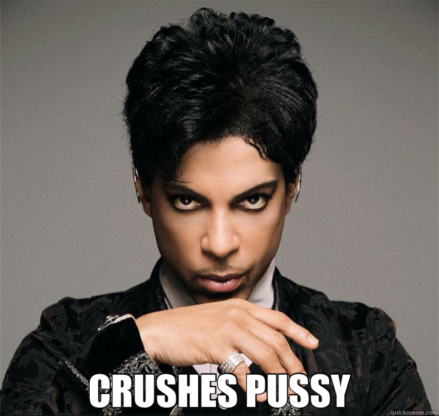  CRUSHES PUSSY -  CRUSHES PUSSY  prince