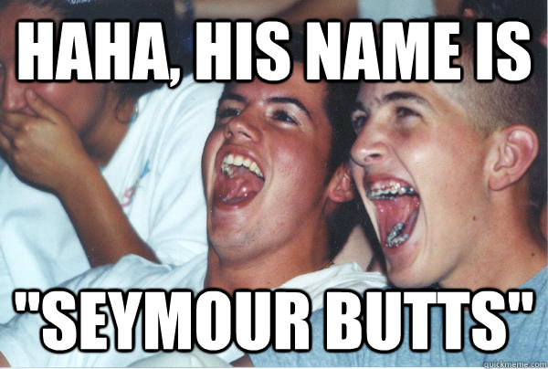 Haha, His name is 