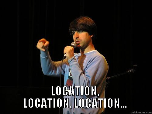  LOCATION, LOCATION, LOCATION... Misc