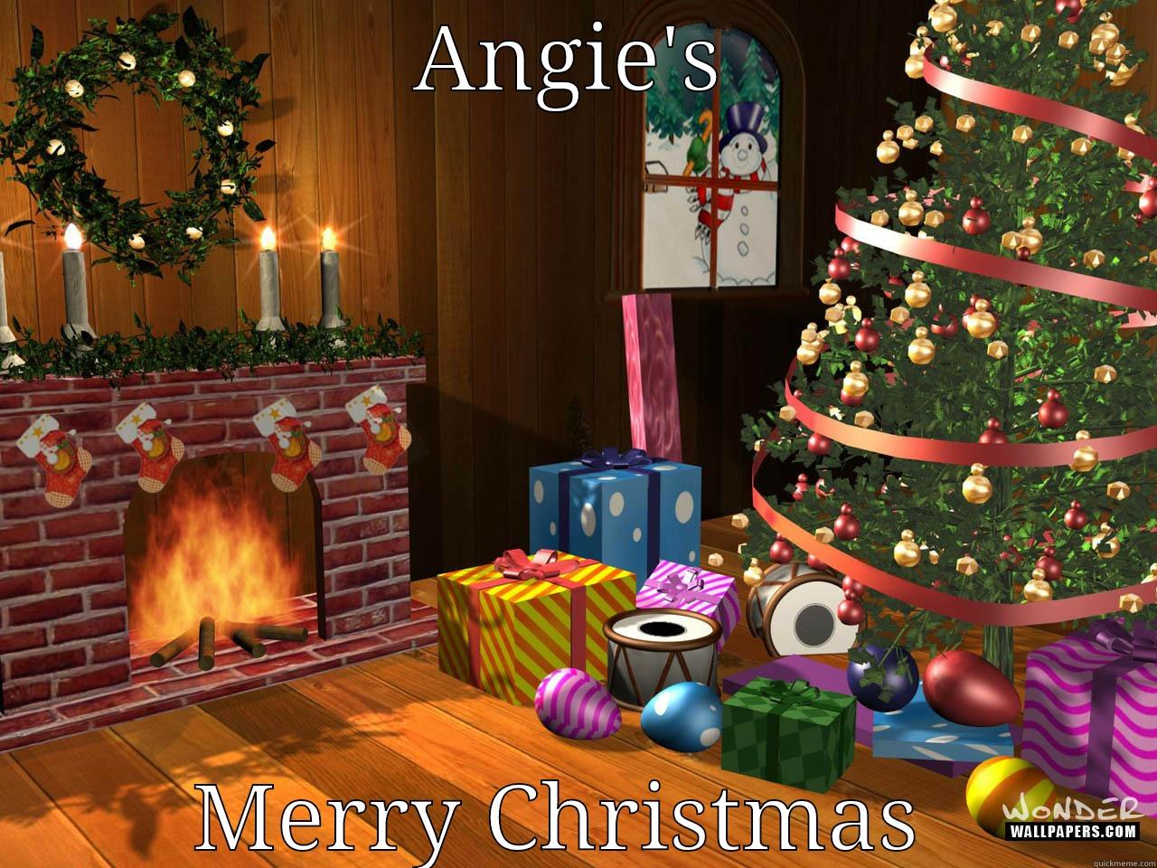 ANGIE'S MERRY CHRISTMAS  Misc