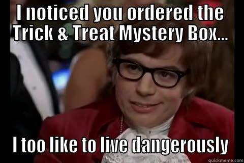 latest julep - I NOTICED YOU ORDERED THE TRICK & TREAT MYSTERY BOX... I TOO LIKE TO LIVE DANGEROUSLY Dangerously - Austin Powers