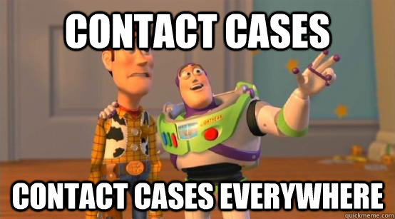 Contact Cases Contact cases everywhere  Buzz Glitter