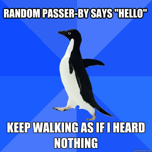 Random passer-by says 