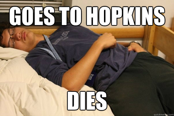 Goes To Hopkins Dies  Narcoleptic sean