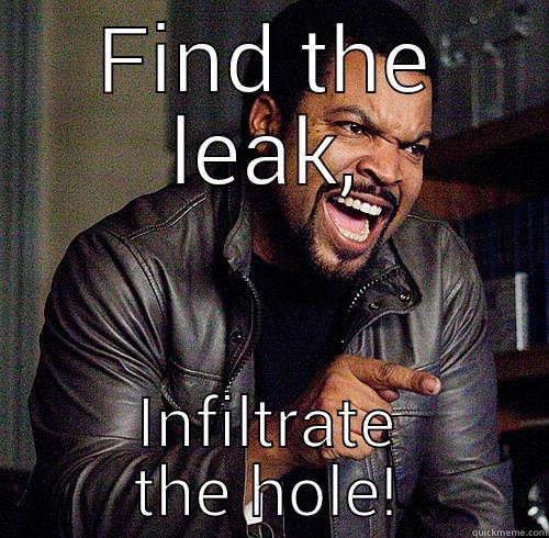FIND THE LEAK, INFILTRATE THE HOLE! Misc