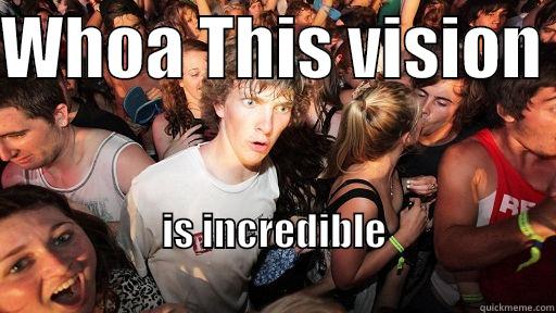 WHOA THIS VISION  IS INCREDIBLE                                                  Sudden Clarity Clarence