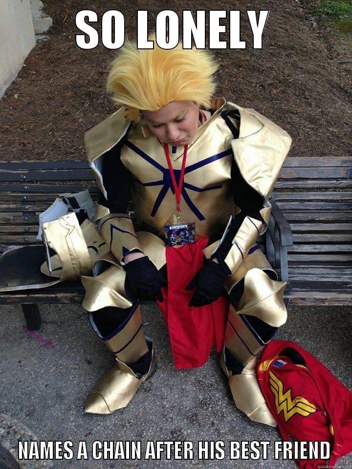 SO LONELY NAMES A CHAIN AFTER HIS BEST FRIEND Misc