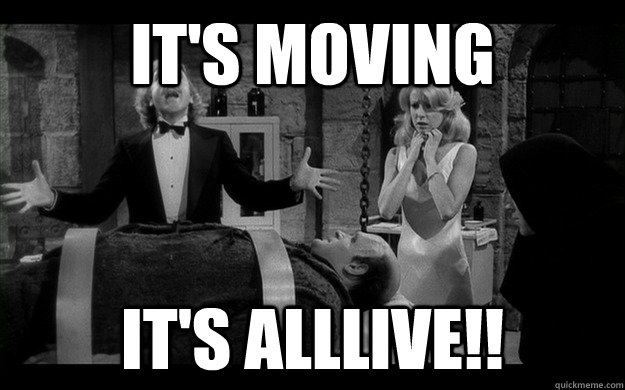 It's moving It's alllive!! - It's moving It's alllive!!  Young Frankenstein