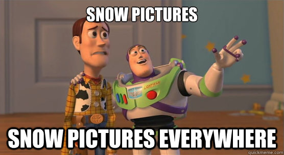 Snow Pictures snow pictures everywhere  Toy Story Everywhere