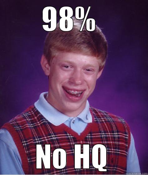 98%  NO HQ Bad Luck Brian