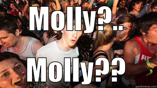 MOLLY?.. MOLLY?? Sudden Clarity Clarence