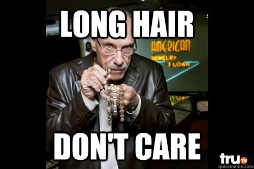 LONG HAIR DON'T CARE - LONG HAIR DON'T CARE  Hardcore Pawn