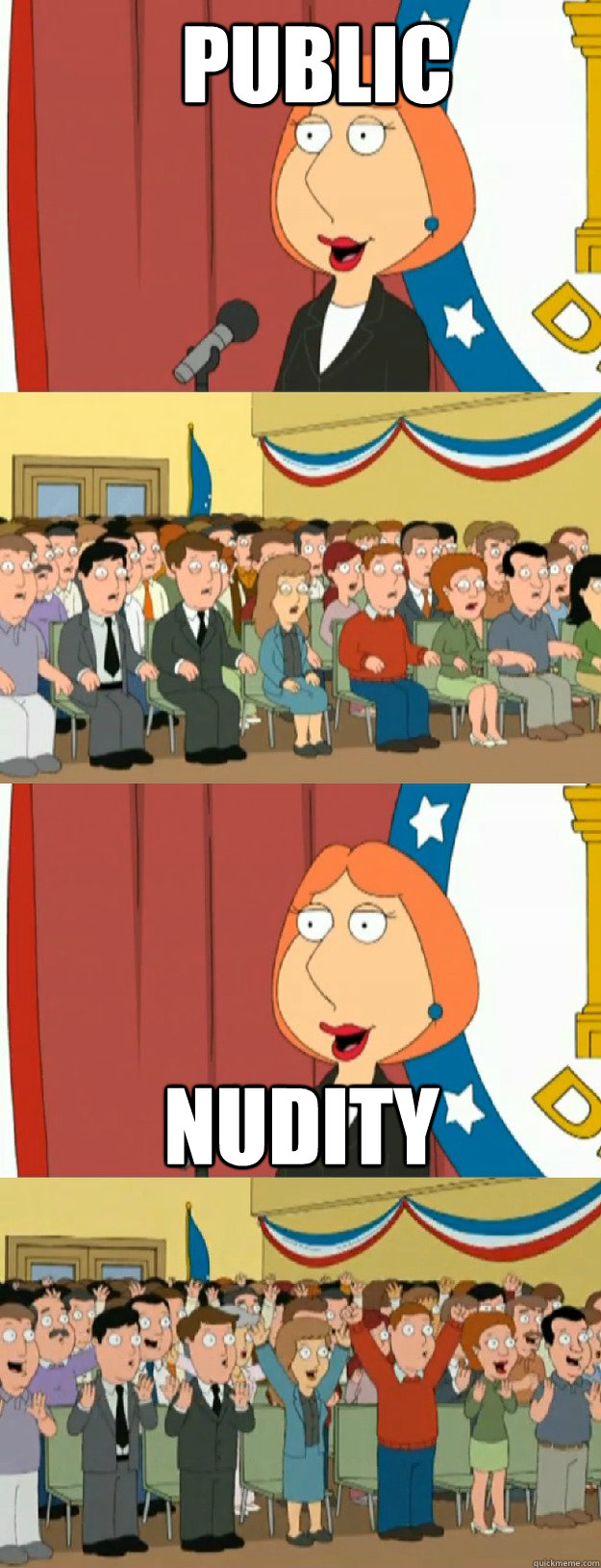 Public Nudity  Lois Griffin