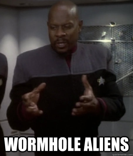  wormhole aliens -  wormhole aliens  Captain Sisko Wormhole Aliens