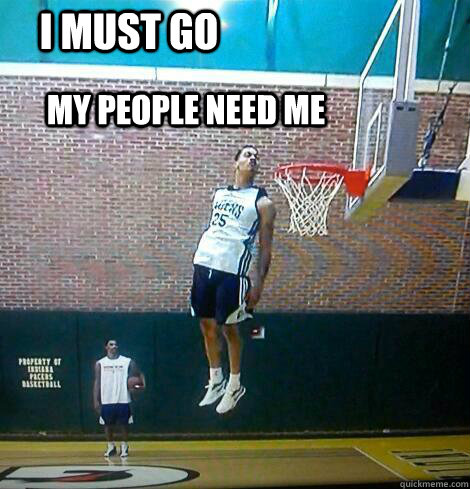 I must go My people need me - I must go My people need me  Misc