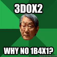 3D0X2 Why no 1B4X1?  