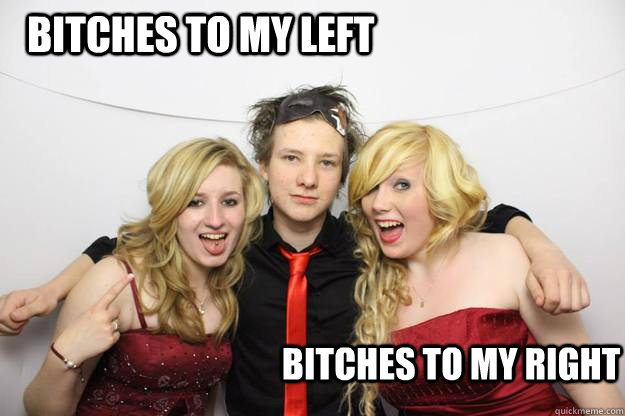 BITCHES TO MY LEFT BITCHES TO MY RIGHT - BITCHES TO MY LEFT BITCHES TO MY RIGHT  Original Pryde