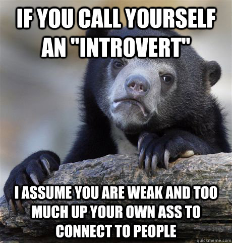 If you call yourself an 