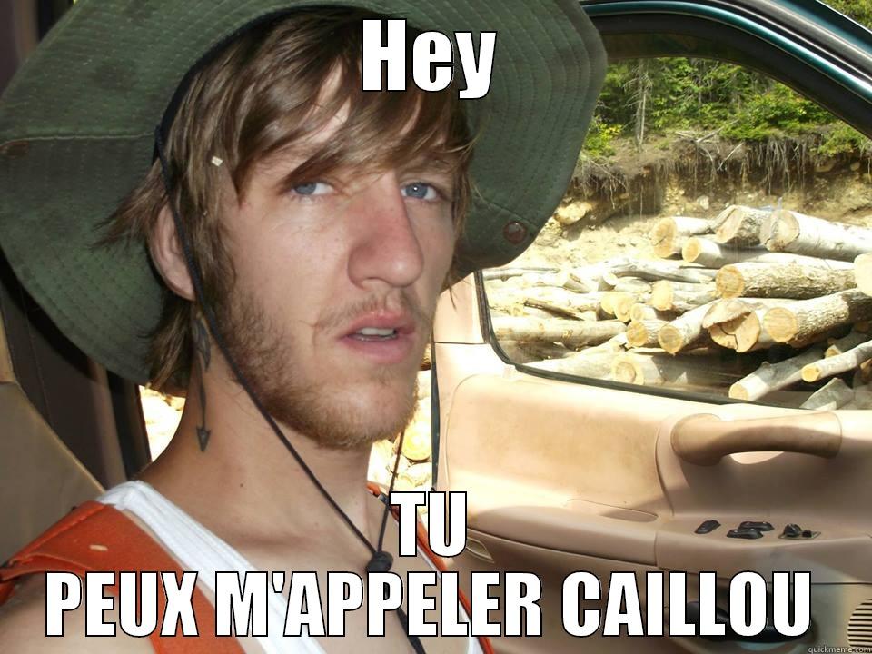 HEY TU PEUX M'APPELER CAILLOU Misc