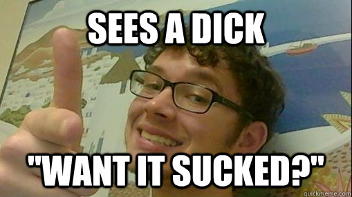 sees a dick 