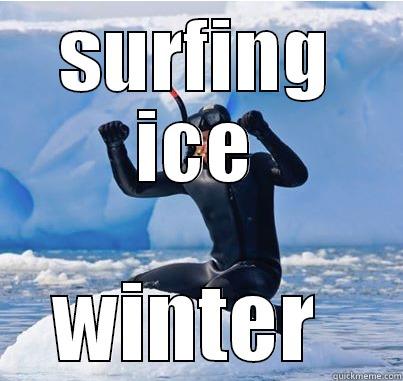 SURFING ICE WINTER  Misc
