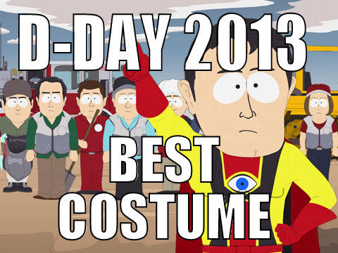D-DAY 2013 BEST COSTUME Captain Hindsight
