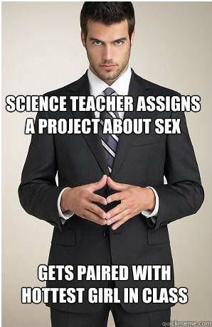 Science Teacher assigns a project about sex Gets paired with hottest girl in class - Science Teacher assigns a project about sex Gets paired with hottest girl in class  Misc