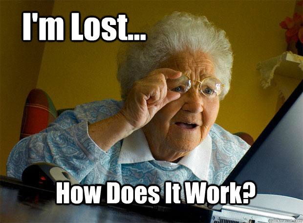 I'm Lost... How Does It Work? - I'm Lost... How Does It Work?  Grandma finds the Internet