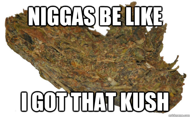 Niggas be like I got that kush - Niggas be like I got that kush  Niggas be like