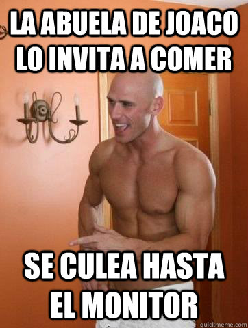 La abuela de joaco Lo Invita a Comer  Se Culea hasta el monitor   Deep Johnny Sins