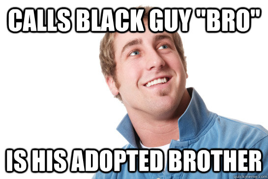 calls black guy 