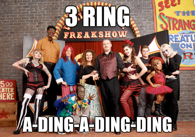 3 ring a-ding-a-ding-ding  