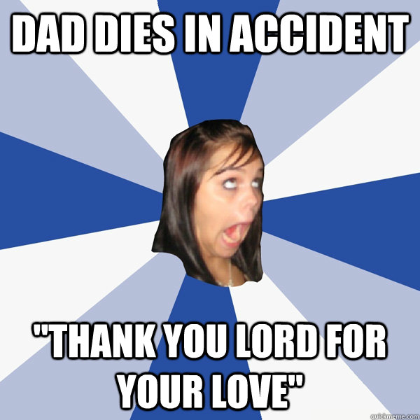 Dad dies in accident 
