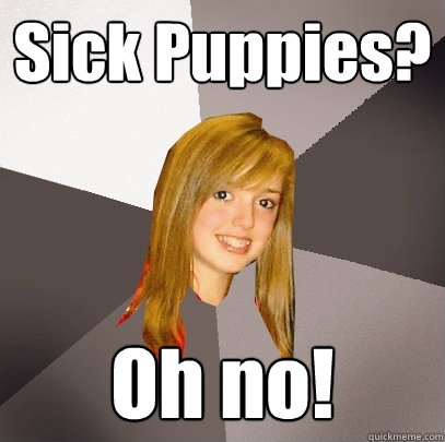 Sick Puppies? Oh no!  Musically Oblivious 8th Grader