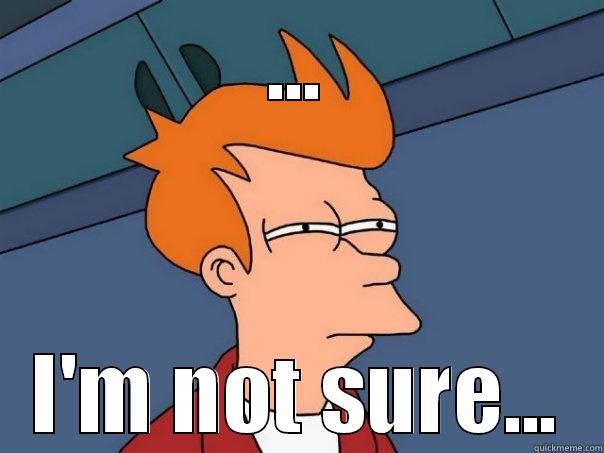 ... I'M NOT SURE... Futurama Fry