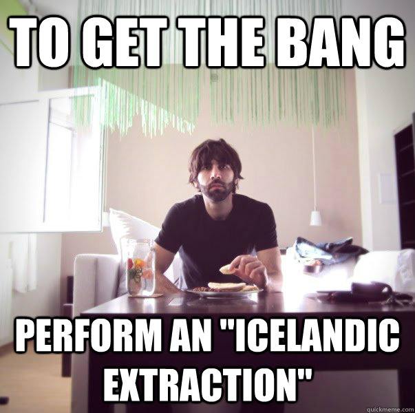 to get the bang perform an 