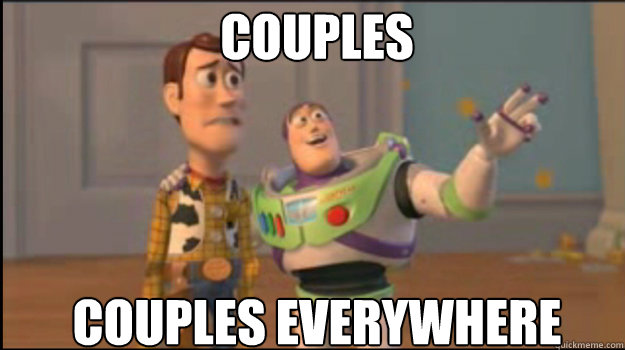 Couples couples everywhere  