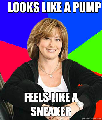 Looks like a pump feels like a sneaker - Looks like a pump feels like a sneaker  Sheltering Suburban Mom