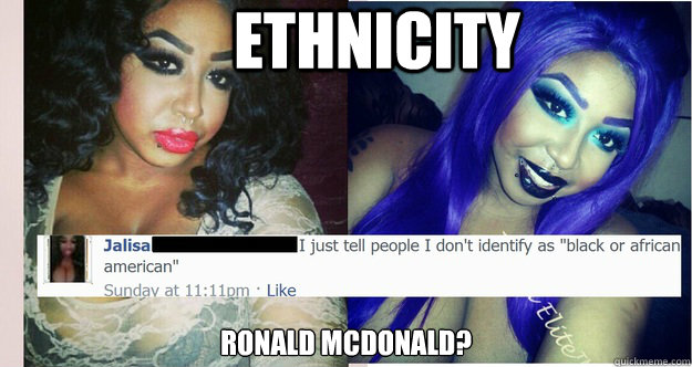 ethnicity Ronald McDonald?  