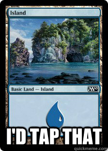  i'd tap that  magic the gathering